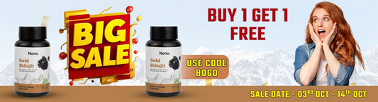 Buy 1 Get 1 Free on Gold Shilajit: A Huge Offer for Your Wellness