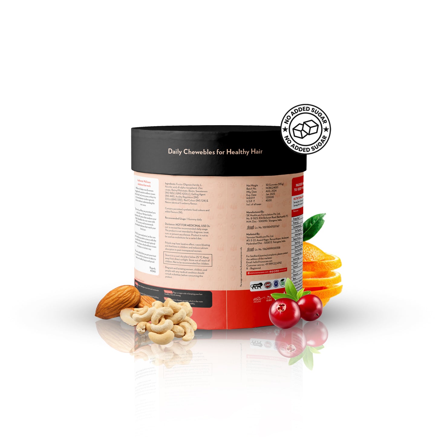 Biotin Gummies for Beard Growth