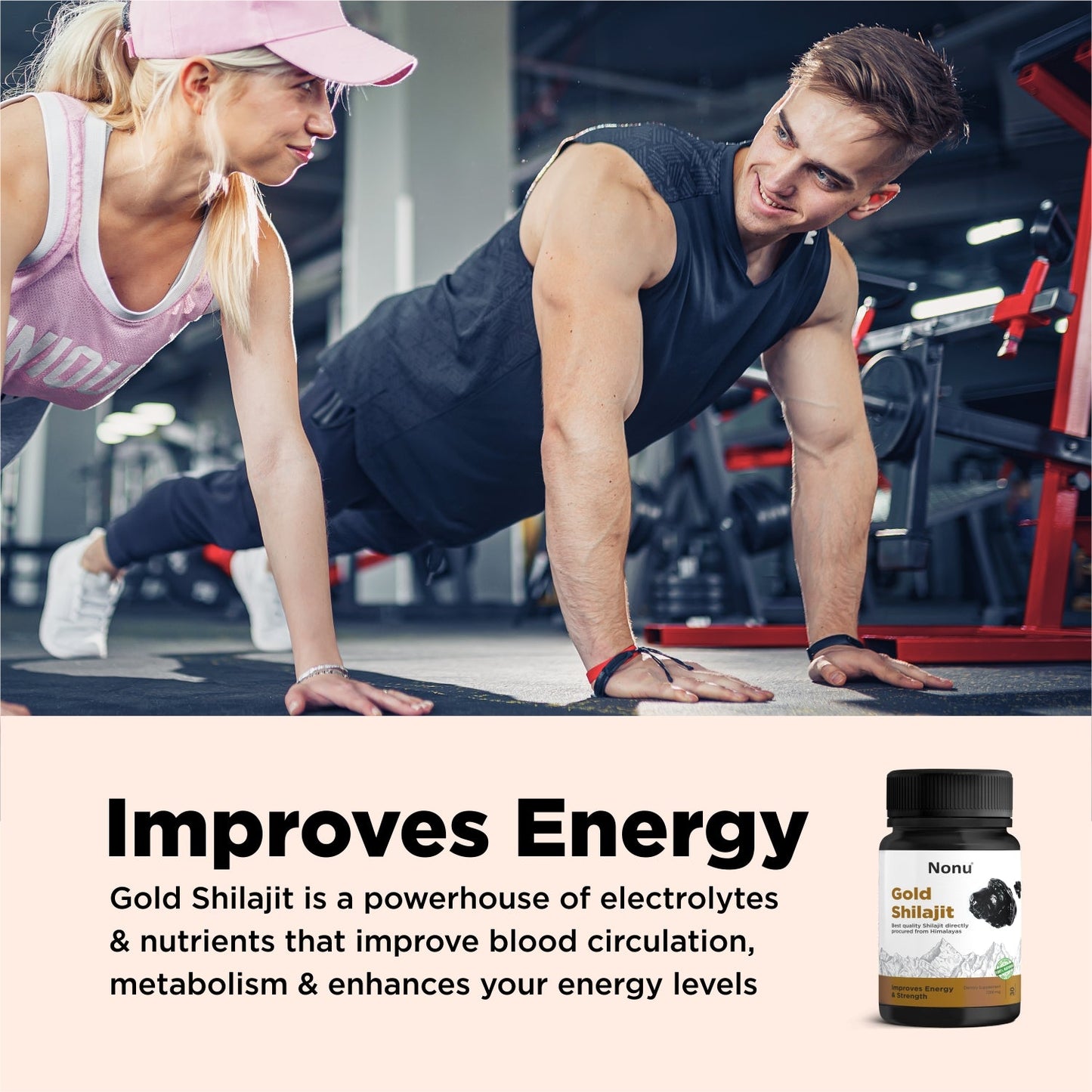 Biotin + Gold Shilajit Combo