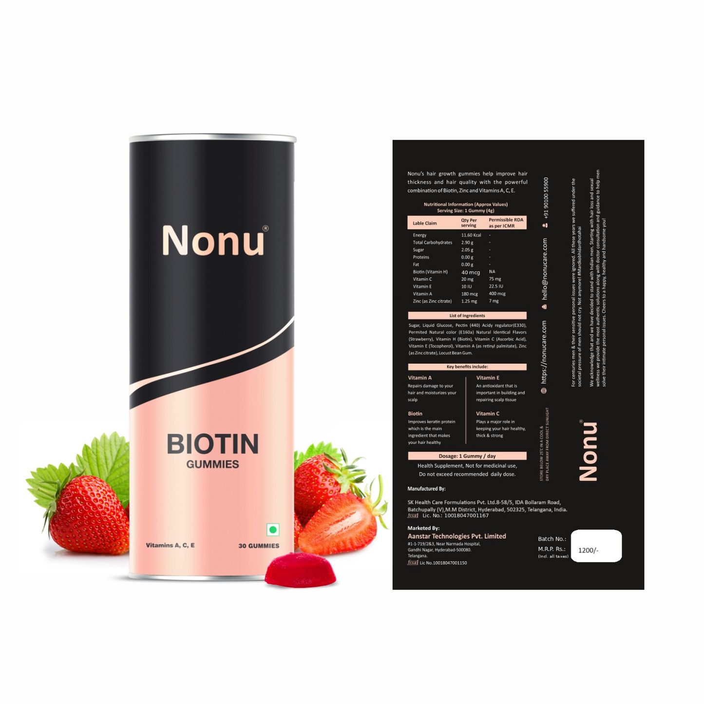 Biotin + Gold Shilajit Combo