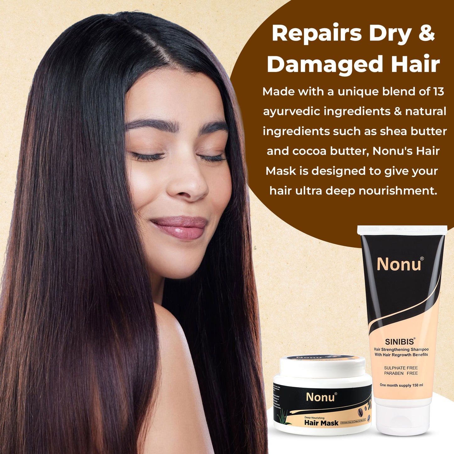 Shampoo + Hair mask Combo