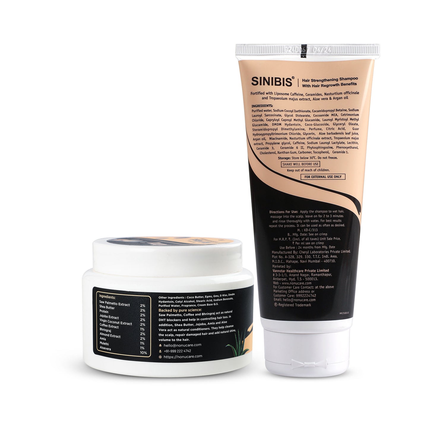 Shampoo + Hair mask Combo