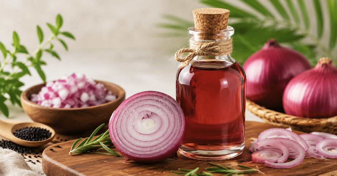 Red Onion Hair Oil: Benefits, Uses, and How It Supports Hair Growth