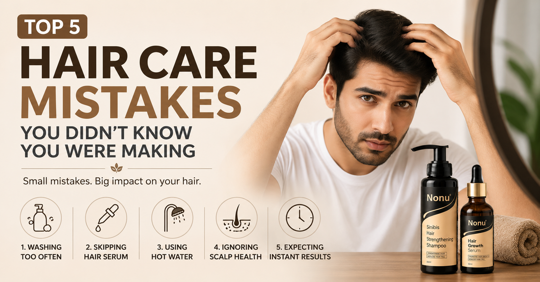 Top 5 Hair Care Mistakes You Didn't Know You Were Making