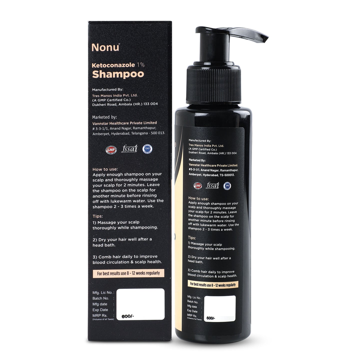 Anti Dandruff Ketoconazole Shampoo