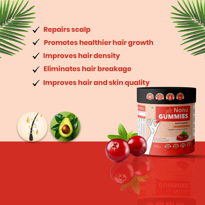 Biotin Gummies | Essential supplements for healthy hair & skin | UNISEX