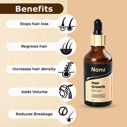 Hair Care Serum | 100% Natural | made with Redensyl 3%, Procapil, Anagain,  Baicapil & Biotin