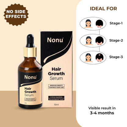 Hair Care Serum | 100% Natural | made with Redensyl 3%, Procapil, Anagain,  Baicapil & Biotin