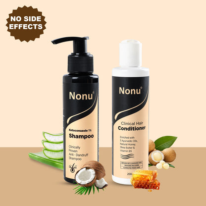 Anti-Dandruff Shampoo + Conditioner Combo