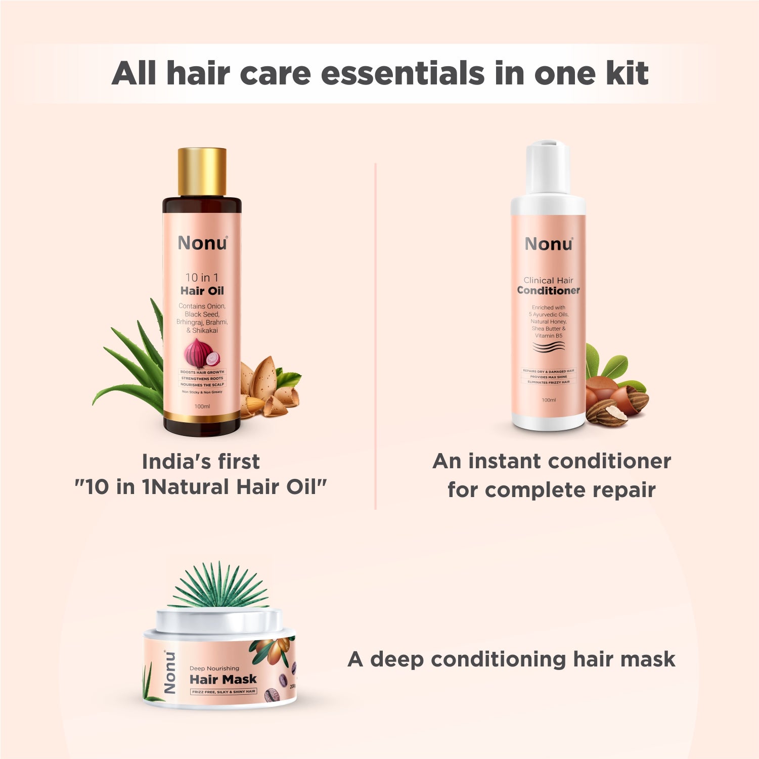 Hair high quality care bundle