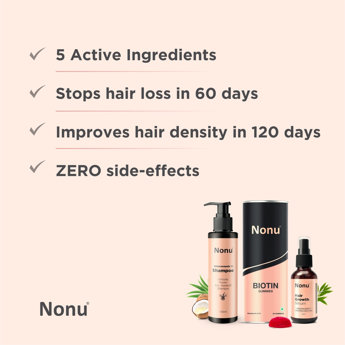 Active Hair Growth Kit | 100% Natural Solution for General Hair Care